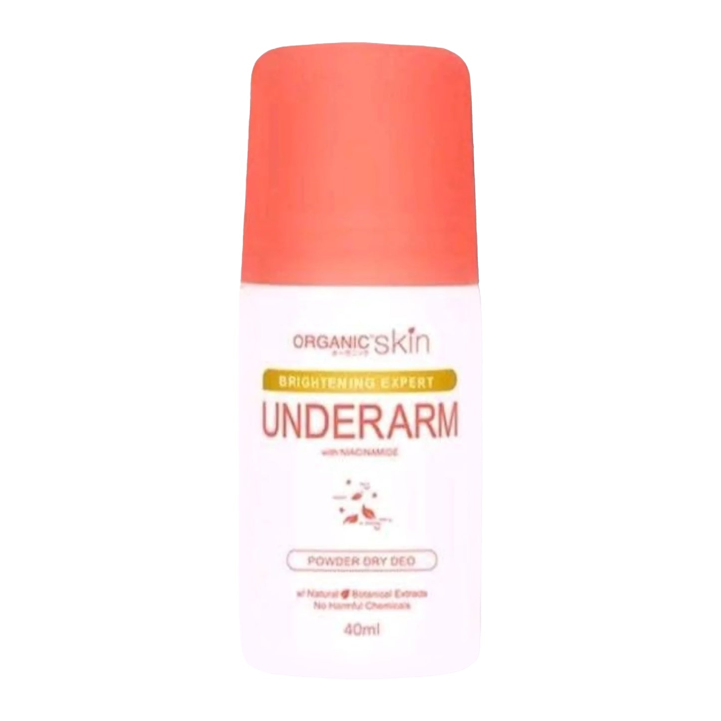 Organic Skin Japan Intensive Whitening Underarm Powder Dry Deodorant Under Arm Deo Roll on