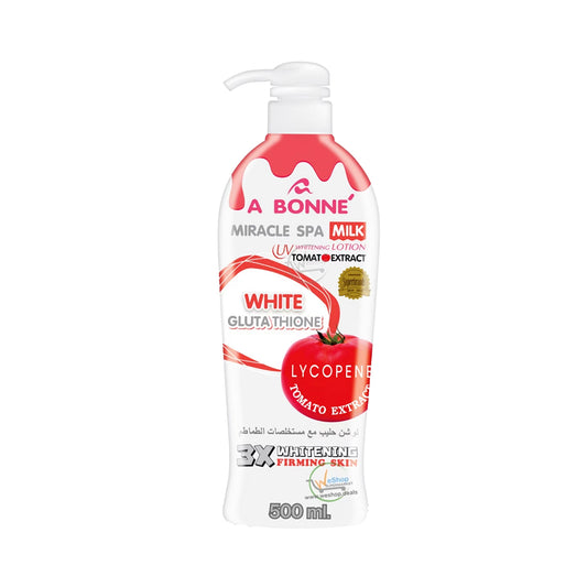 A Bonne - Miracle Spa MILK - White Gluatathione Lycopene 500 ml