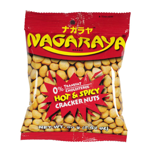 Nagaraya Hot & Spicy cracker nuts (Red) 80g