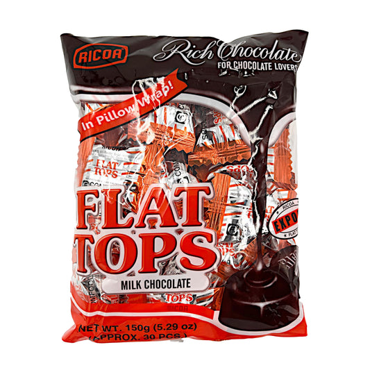 Ricoa - Flat Tops [milk chocolate]